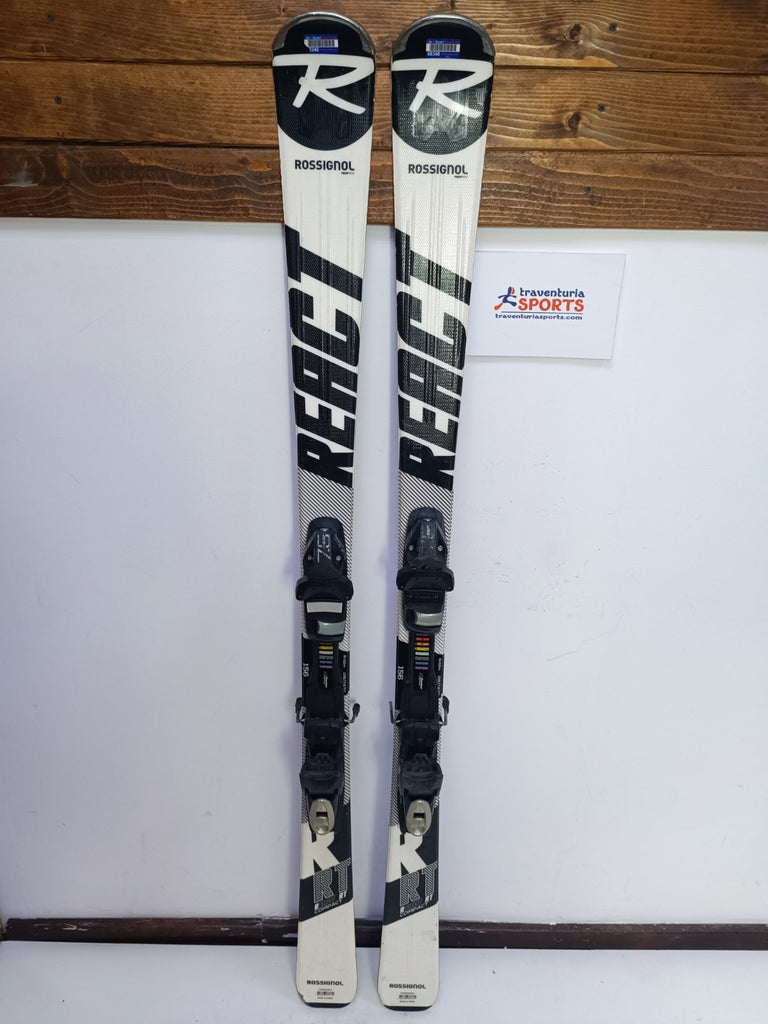 Rossignol REACT RT 156 cm Ski + Elan ESP 7.5 Bindings Winter Sport Fun Snow