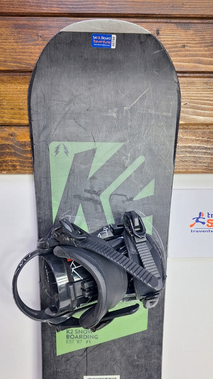 K2 Rental 130 cm Snowboard + HEAD Rental Size M Bindings Adventure Winter