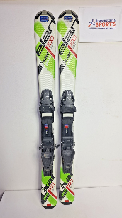 Elan Exar Pro 100 cm  Ski + Elan ESP 4.5 Bindings Adventure Winter Sport Snow