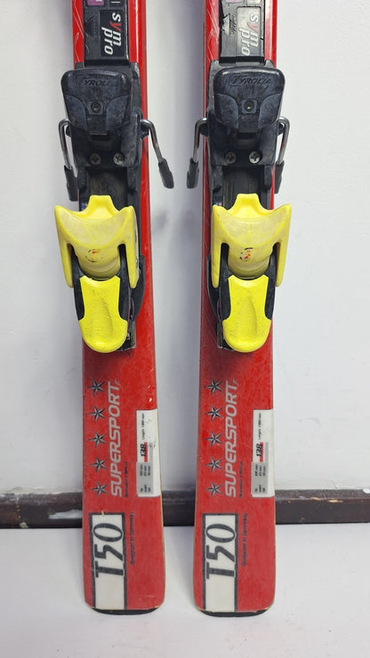Volkl T50 J 138cm Ski + Tyrolia 7 Bindings Winter Sport Fun