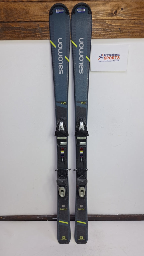 Sci Salomon Pulse 150 cm + attacchi Elan ESP 7.5 Adventure Winter Sport