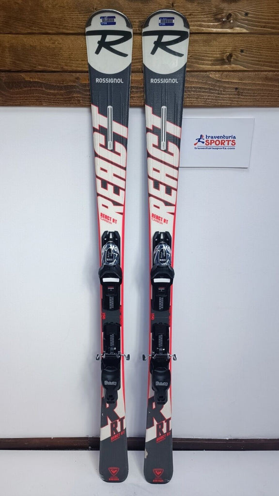 Rossignol React RT Carbon 156cm Ski + NEW Look 11 Bindings Winter Adventure