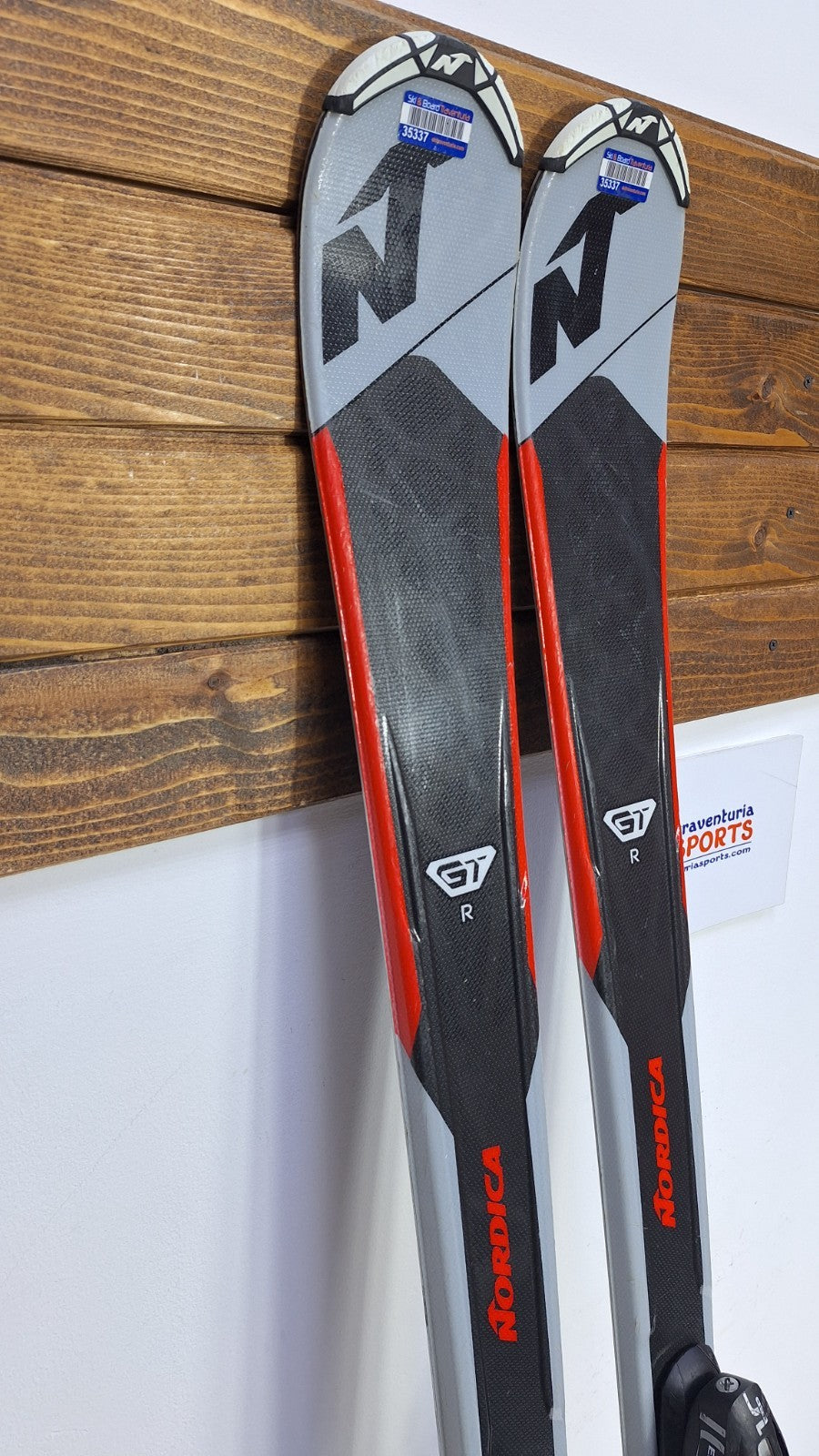 Nordica GT R EVO 168 cm Ski + Tyrolia ESP10 Bindings Winter Sports Adventure