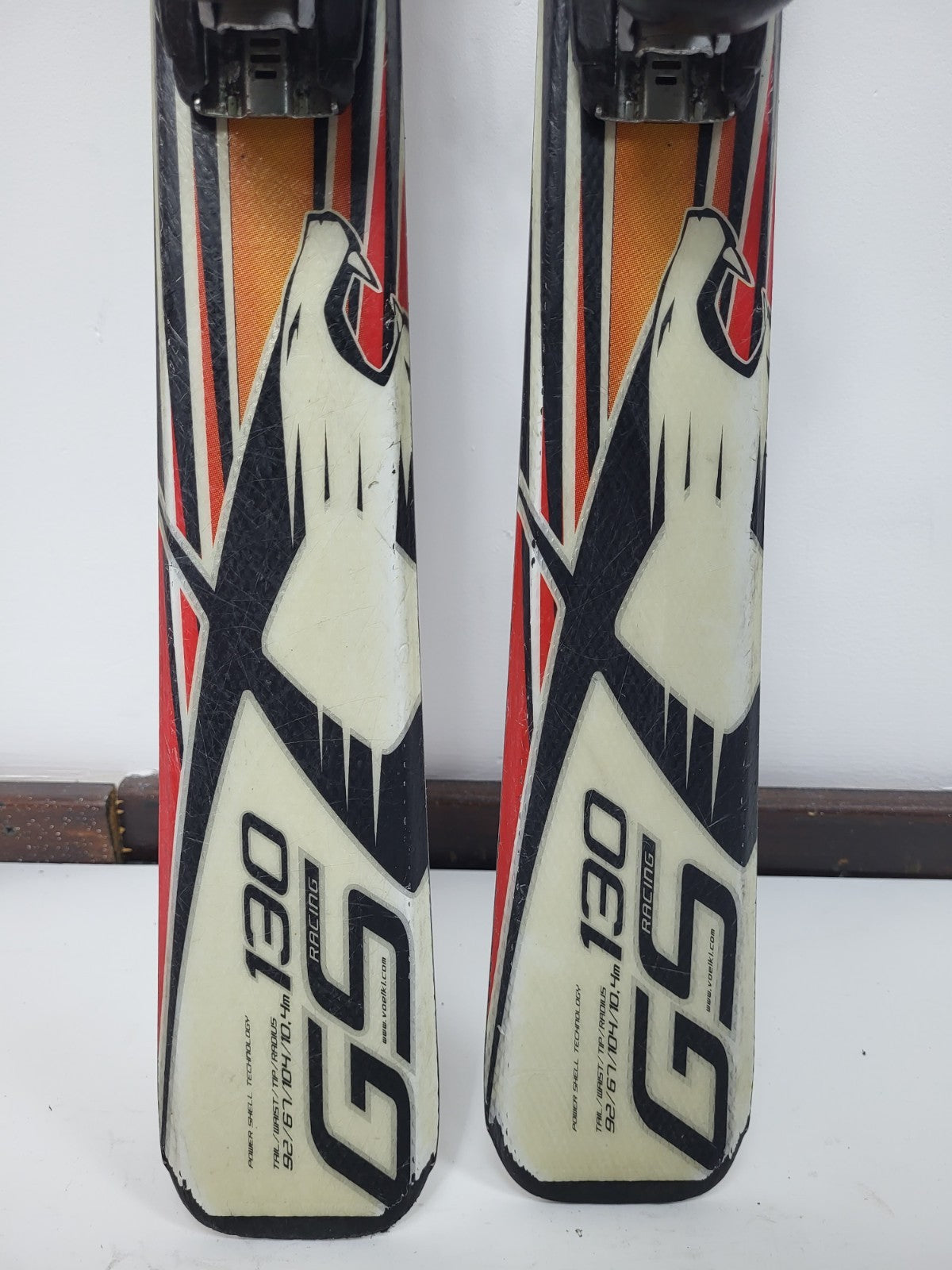 Sci Völkl Racetiger GS R JR 130 cm + Attacchi Marker 7 Sport Invernali Divertimento sulla Neve