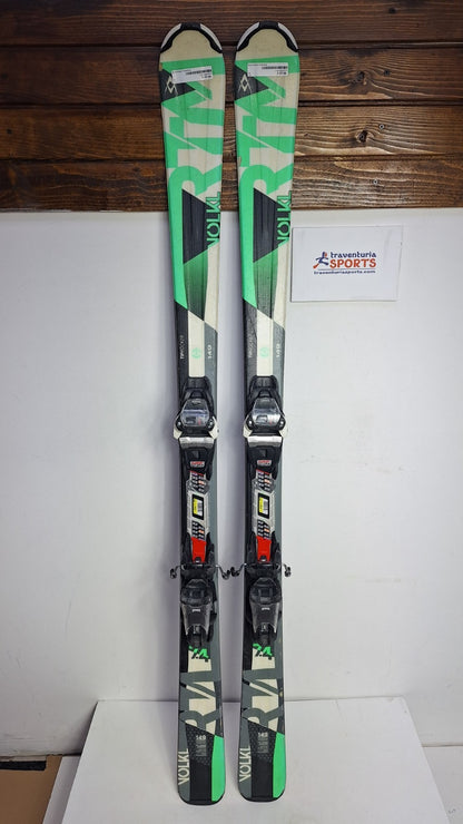 Volkl RTM 149 cm Ski + Marker 10 Bindings Fun Snow Winter Sport Piste