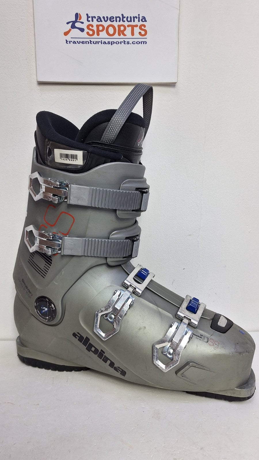 Chaussures de ski Alpina DSS RTL (EU 45 2/3; UK 11; Mondo 295) Sport d’hiver sur neige en plein air