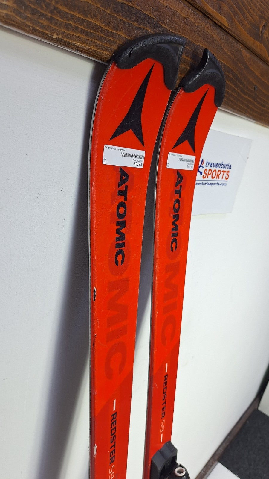Atomic Redster S9 138 cm Skis + Atomic 10 Bindings Winter Fun Snow
