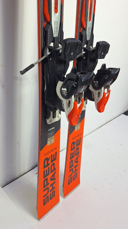 HEAD Supershape i.Rally  156cm Ski + Head PRX12  Bindings Winter Sport