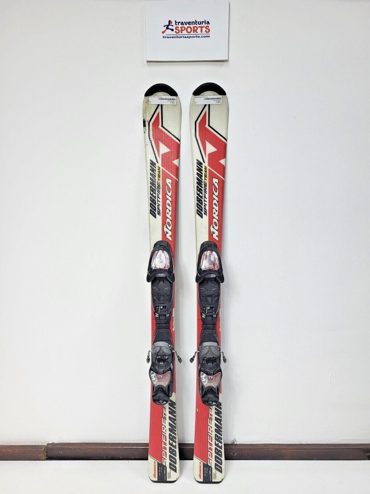 Sci Nordica Dobermann Spitfire 110 cm + Attacchi Marker 4.5 Sport Invernale
