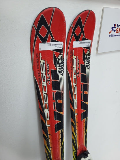 Völkl Racetiger GS R JR 130 cm Ski + Marker 7 Bindings Winter Sport Snow Fun