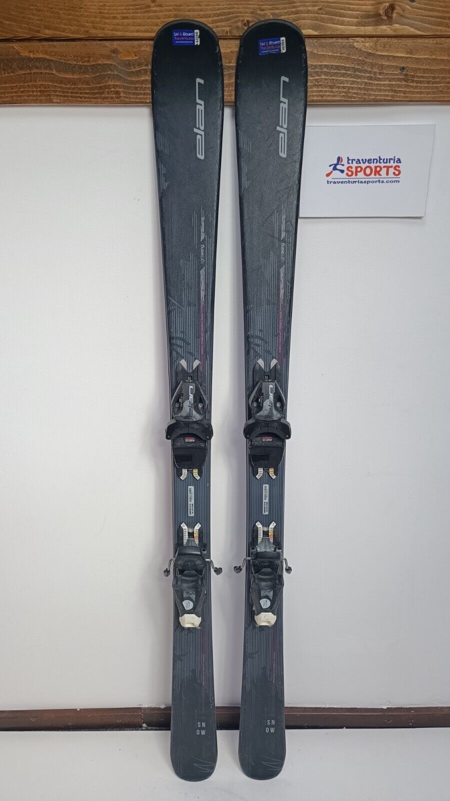 Elan Snow Black LS Skis w/EL 9.0 GW Shift System Binding