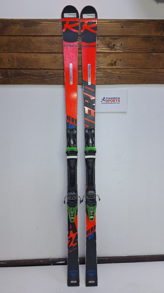 Sci Rossignol Hero Athele GS Pro 175 cm + attacchi Rossignol 12 Divertimento invernale sulla neve