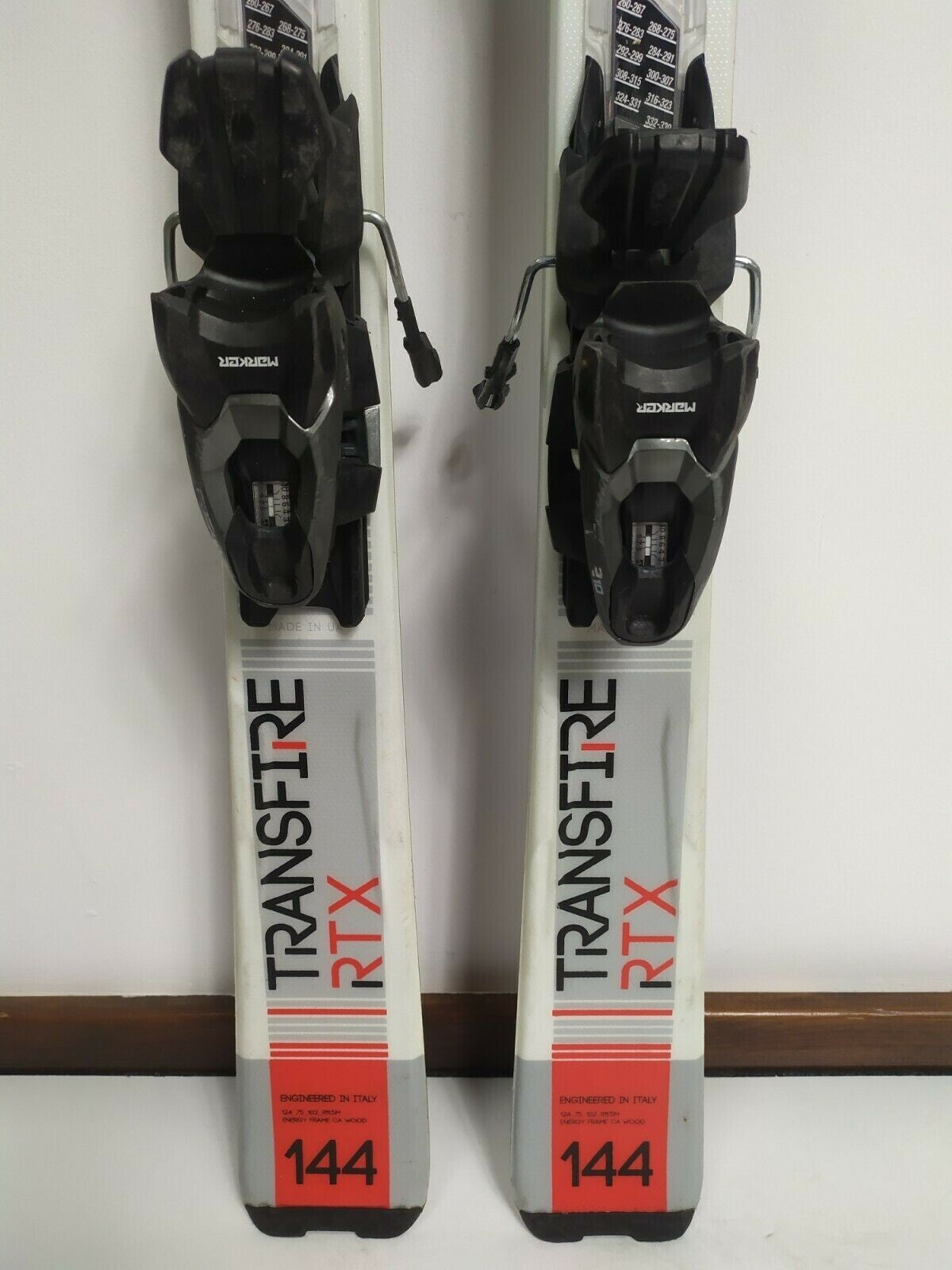 Nordica Transfire RTX 144 cm Ski + Marker TP2 10 Bindings Adventure Snow