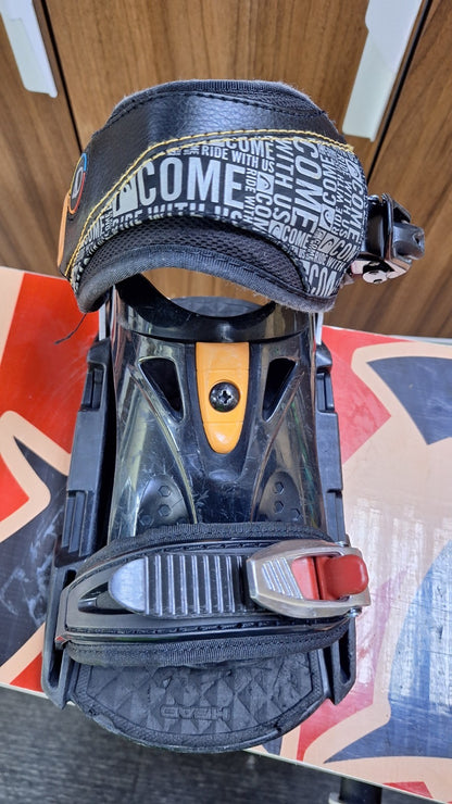 Heli Kamikaze 157 cm Snowboard + HEAD Rental L  Bindings Winter Snow Adventure