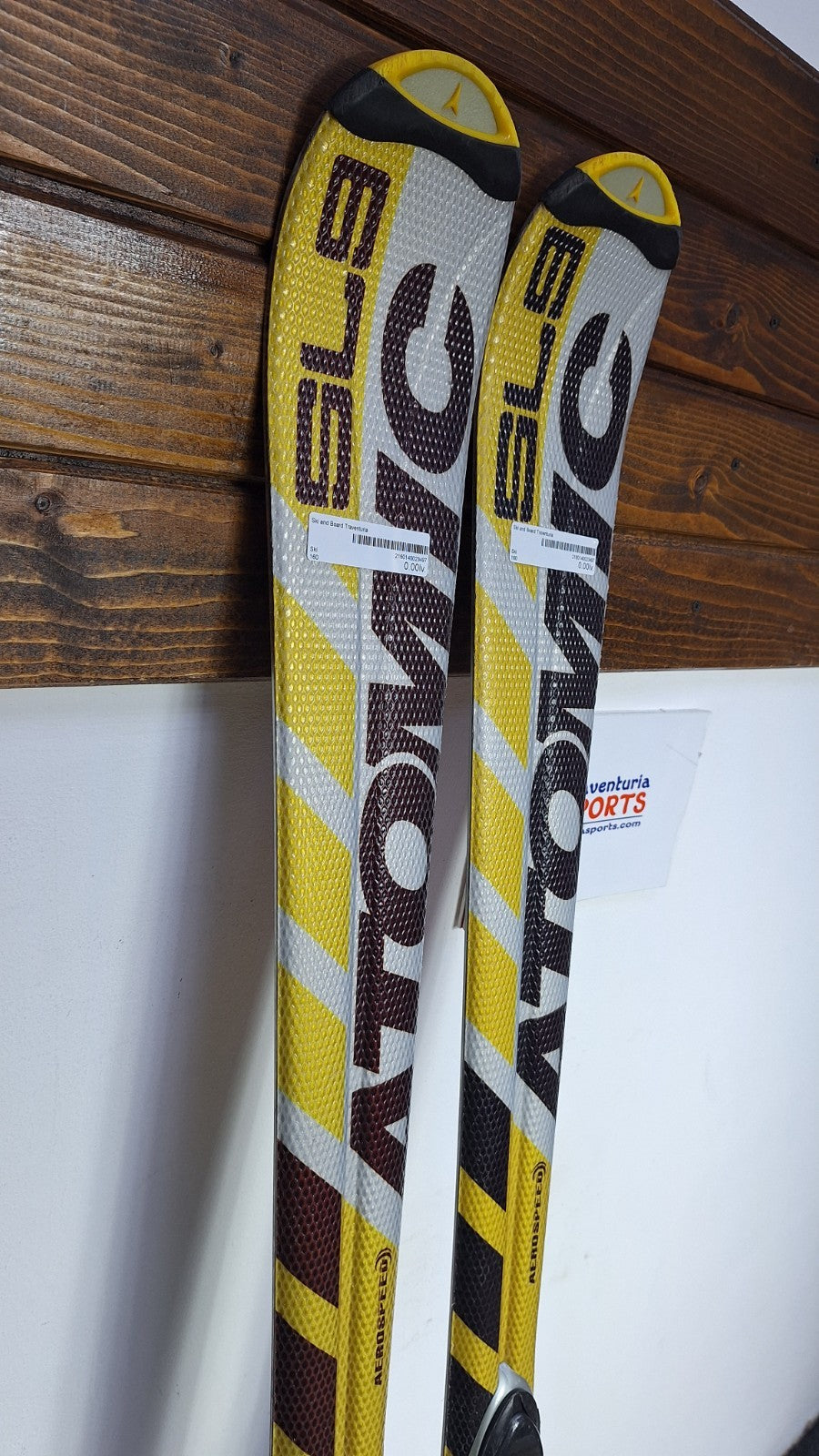 Atomic SL 9 160 cm Ski + Atomic 11 Bindings  Winter Sport Fun