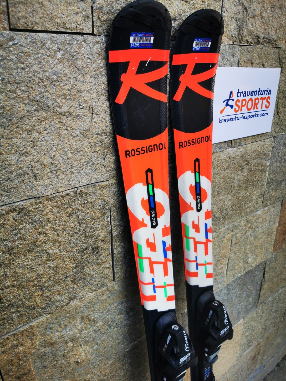 Rossignol HERO J MultiEvent  140cm  Ski + Elan ESP 7.5 Bindings  Winter Sport