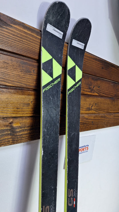 Fischer RC4 WC GS 180 cm Ski + HEAD 17 Bindung Wintersport Schneespaß