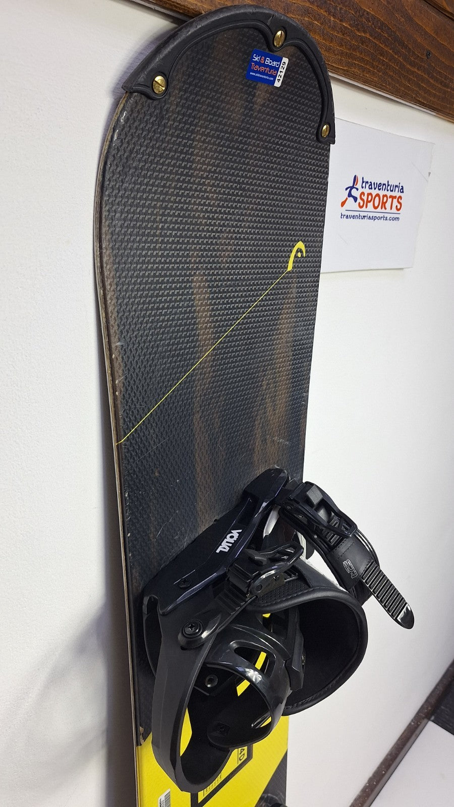 Snowboard HEAD Rocka 4D JR 135 cm + fixations VOLKL S neuves Sport d'hiver Amusement