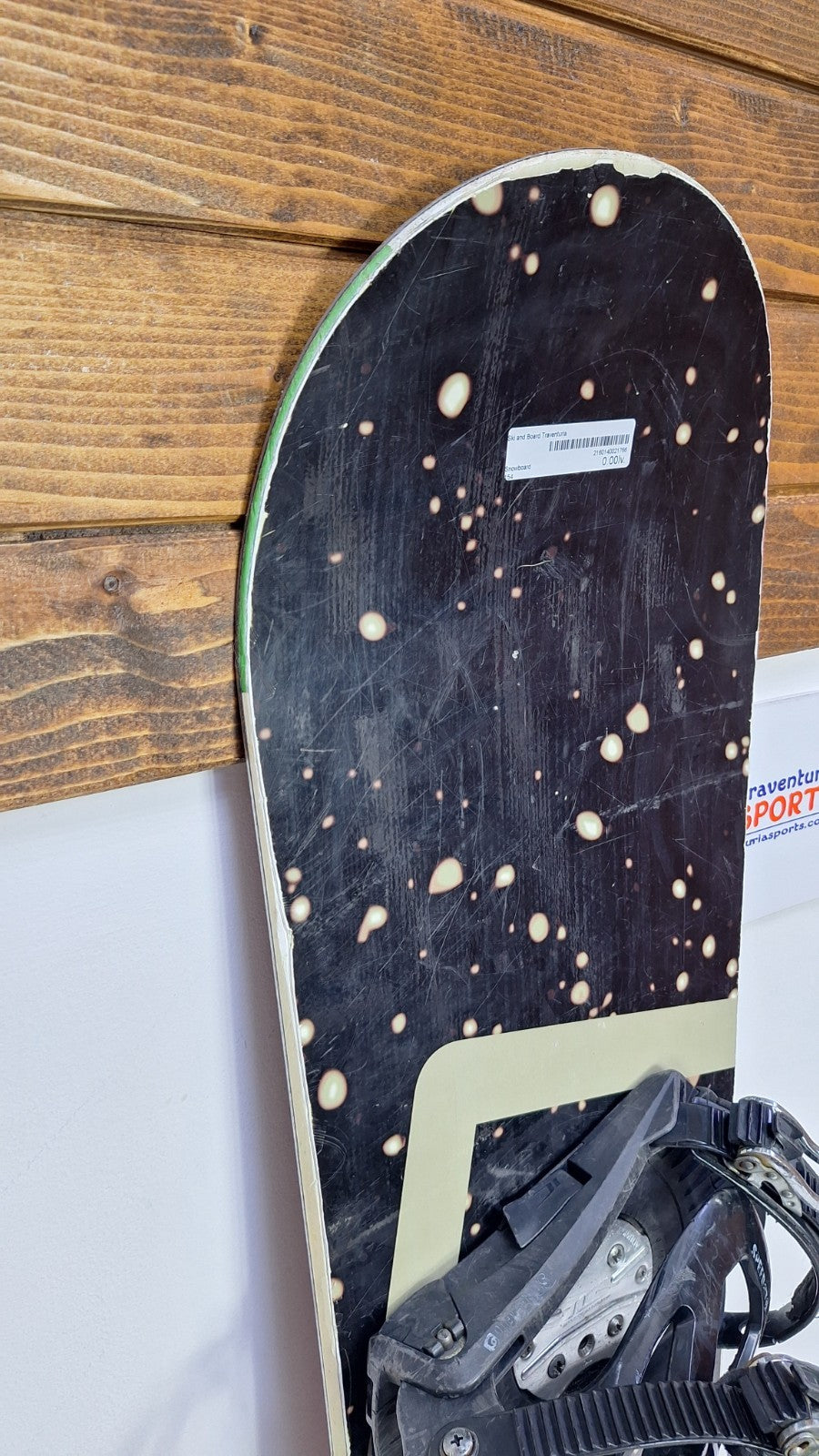 Emporio Armani 154 cm + Speedfit M Fixations  Aventure hivernale dans la neige