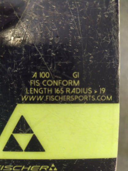 Fischer RC4 World Cup GS 165 cm Ski + Fischer RC4 Z11 Bindungen Wintersport