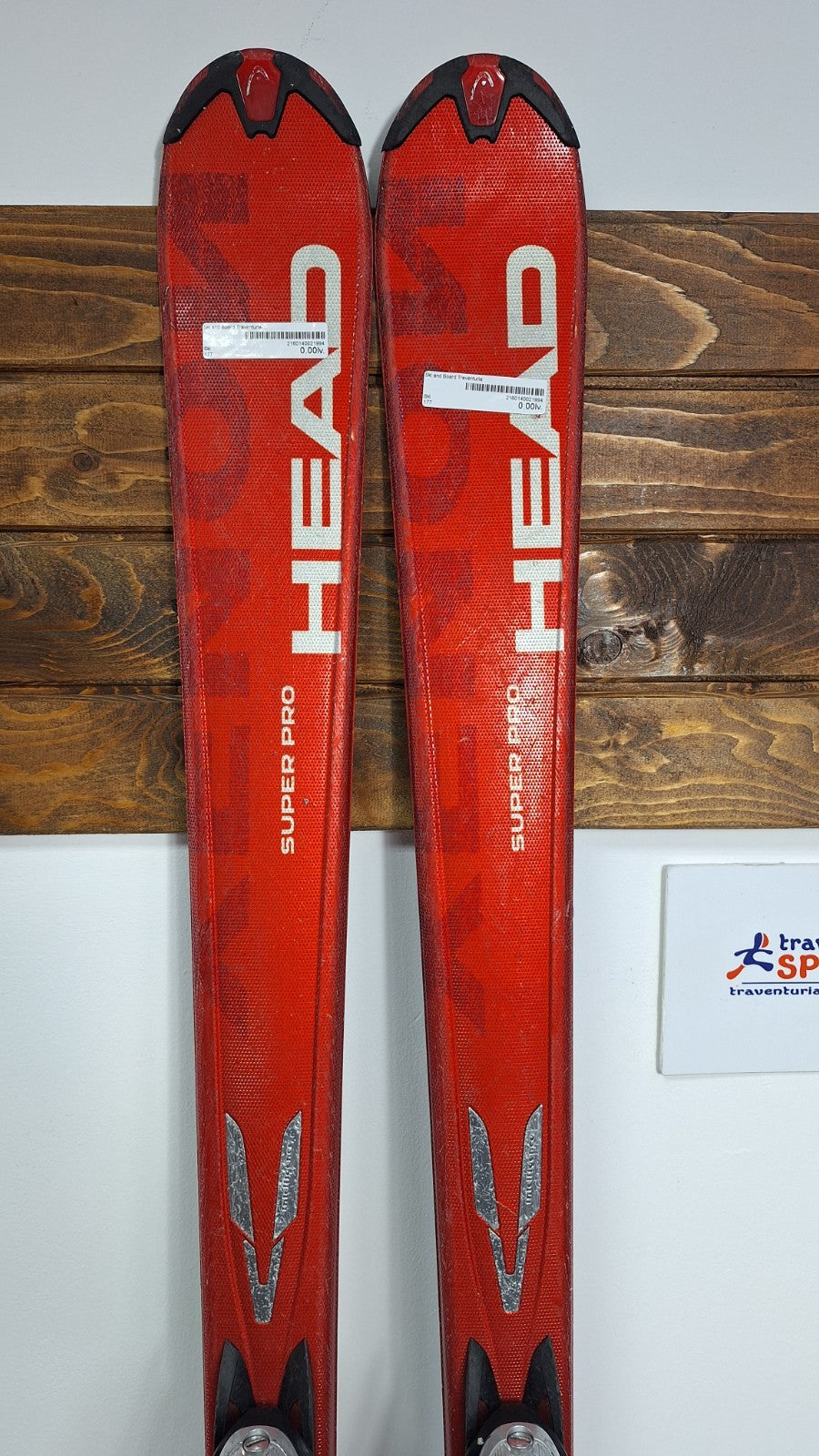 Sci HEAD Super Pro 177 cm + Attacchi Head 11 Sport Invernali Neve Outdoor