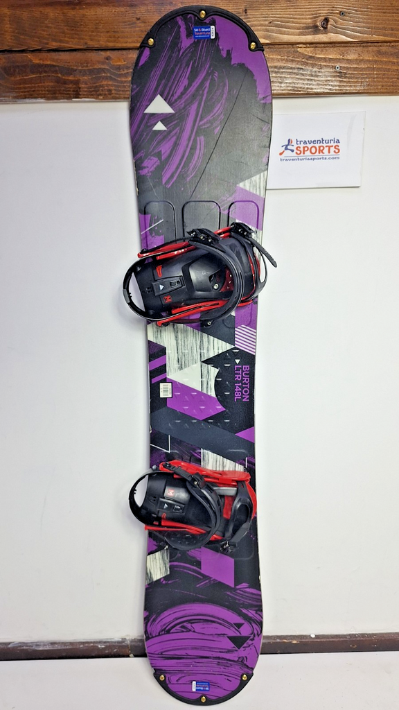 Burton LTR 148L cm Snowboard + Burton M  Bindings Winter Snow Adventure Fun