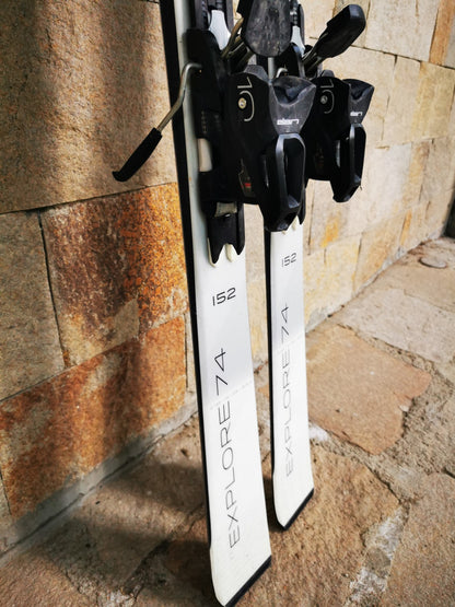 Elan Explore 74 LS 152cm  Ski + Elan 10 Bindings Adventure Winter Sport