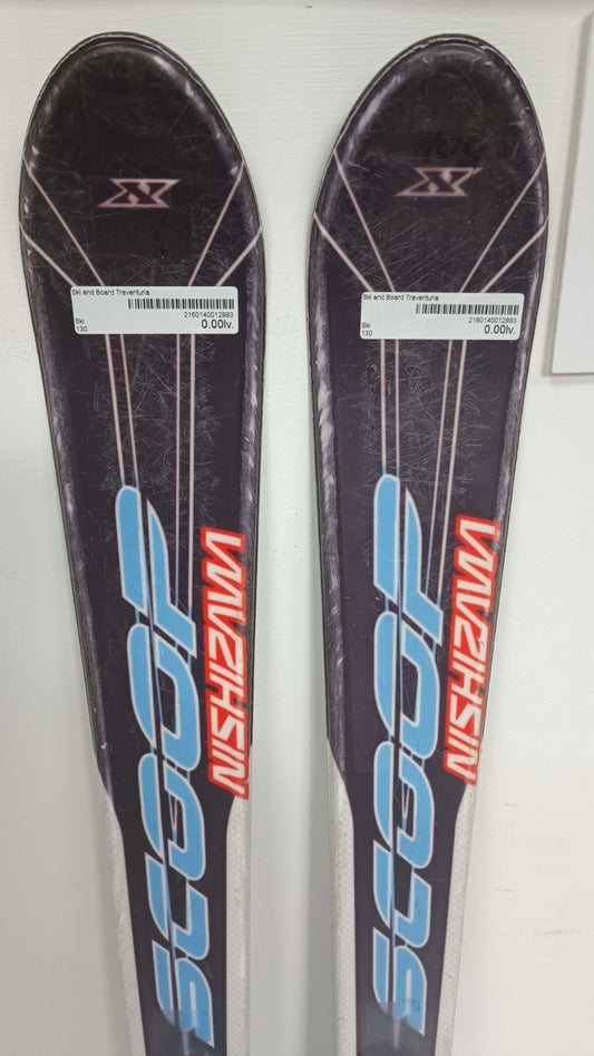 Scoop Cross Nishizama SR 10 130 cm Ski + Tyrolia SL 4.5 Bindings Winter Fun Snow