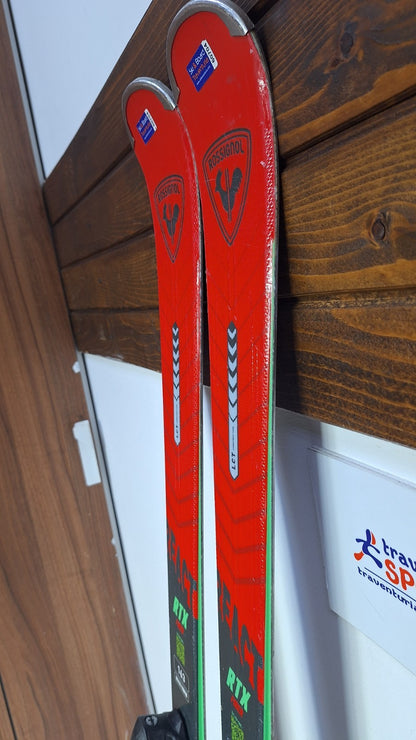 Rossignol REACT RTX Fiber 163cm  Ski + Tyrolia 10 Bindings Winter Sport Fun