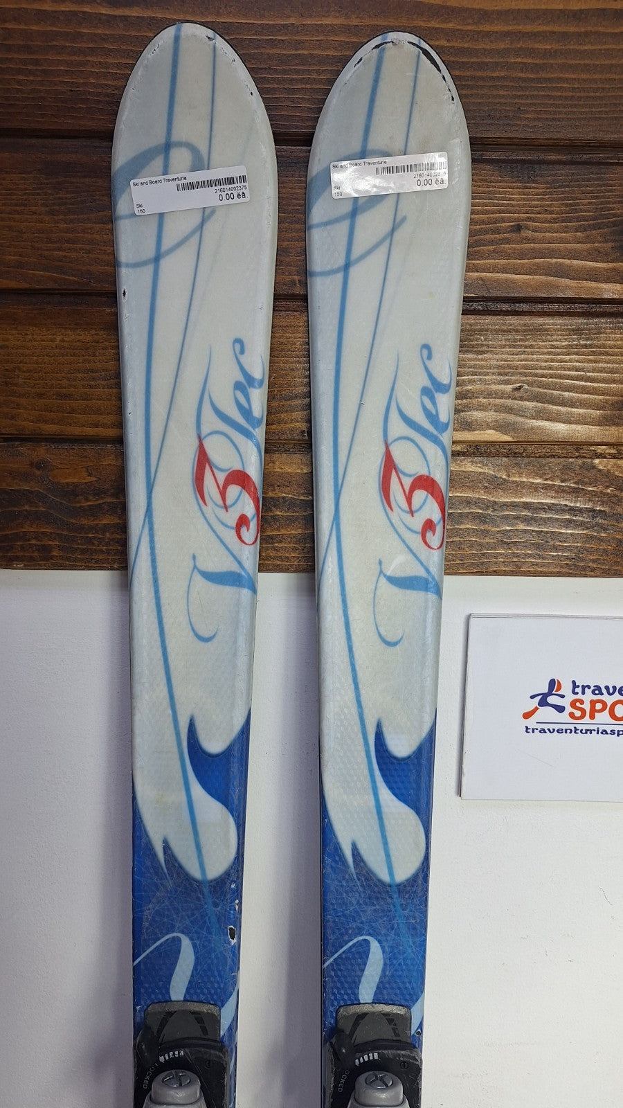 V3tec Xenia 150cm Skis + Look 9.5 Bindings Winter Fun Snow