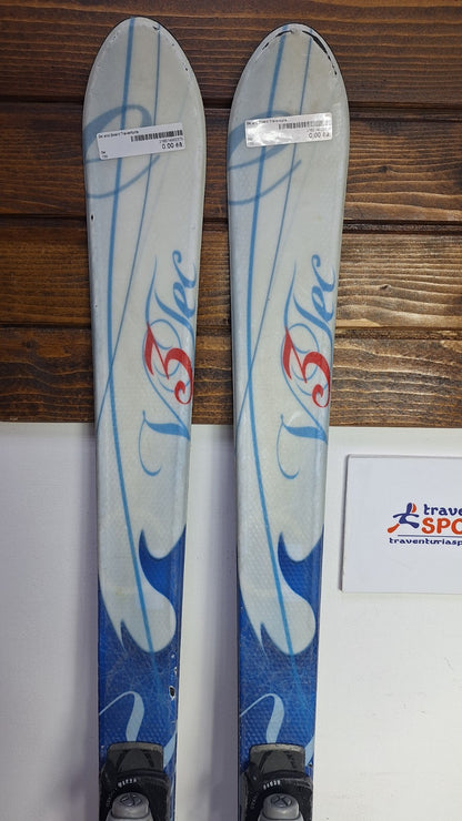 V3tec Xenia 150cm Skis + Look 9.5 Bindings Winter Fun Snow