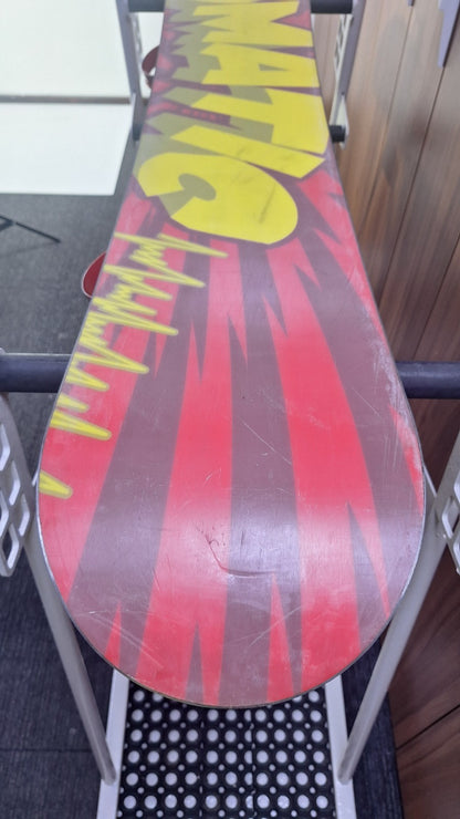 O-Matic Sweet 160 cm Snowboard + Union M Bindings Winter Sport Snow Fun
