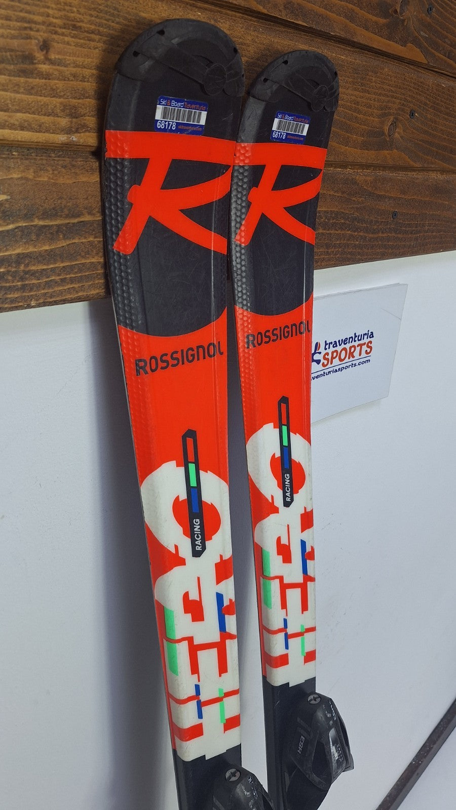 Rossignol Hero J 150 cm Ski + Fixations Elan ESR 10 Hiver Plaisir Neige Sports