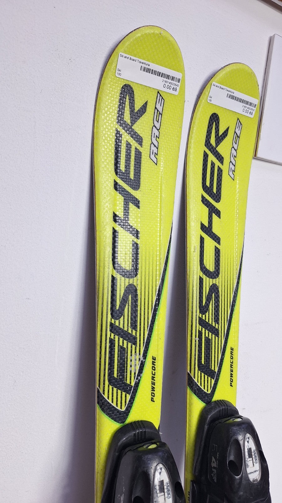 Fischer Race 100cm Ski + Fischer 4.5 Bindings Fun Snow Winter Sport