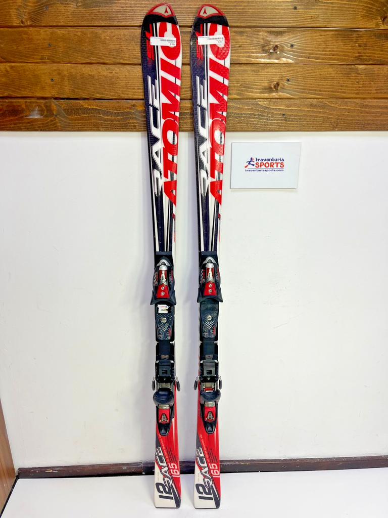 Atomic Race 12 SL 165 cm Ski + Atomic 14 Bindings Winter Sport