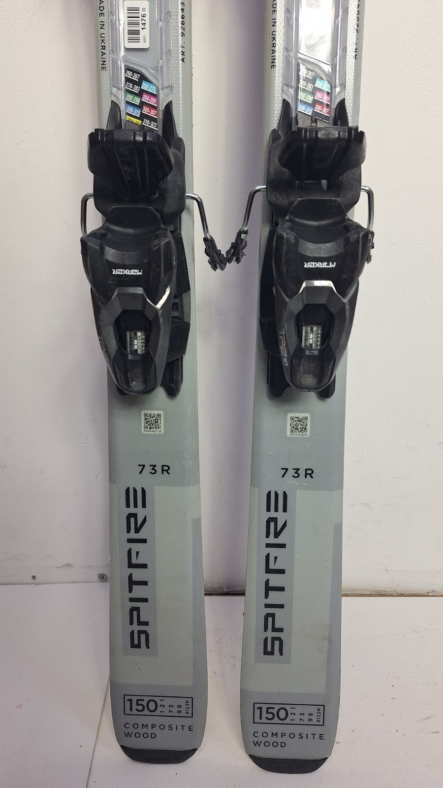 Nordica Spitfire 73R 150cm Ski + Marker 10 Bindings Winter Adventure Winter