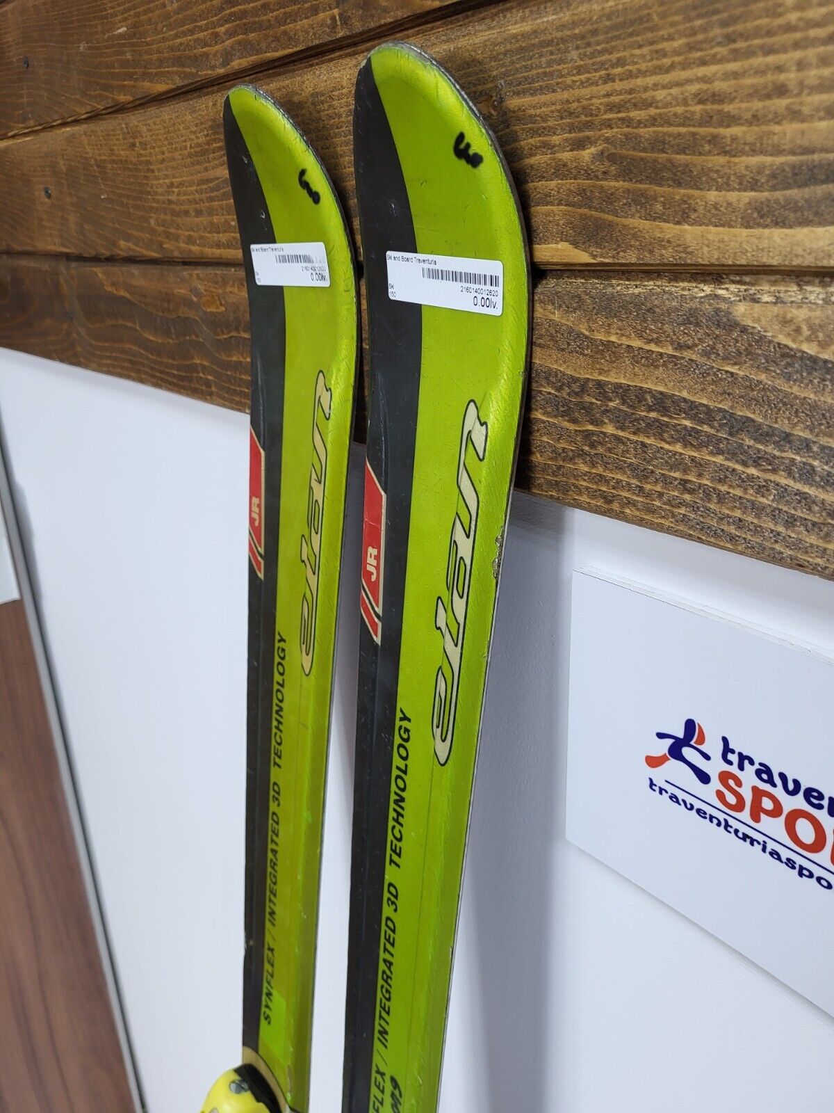 Elan Race Integra 150 cm Ski + Tyrolia 7 Bindings Winter Snow Adventure Fun