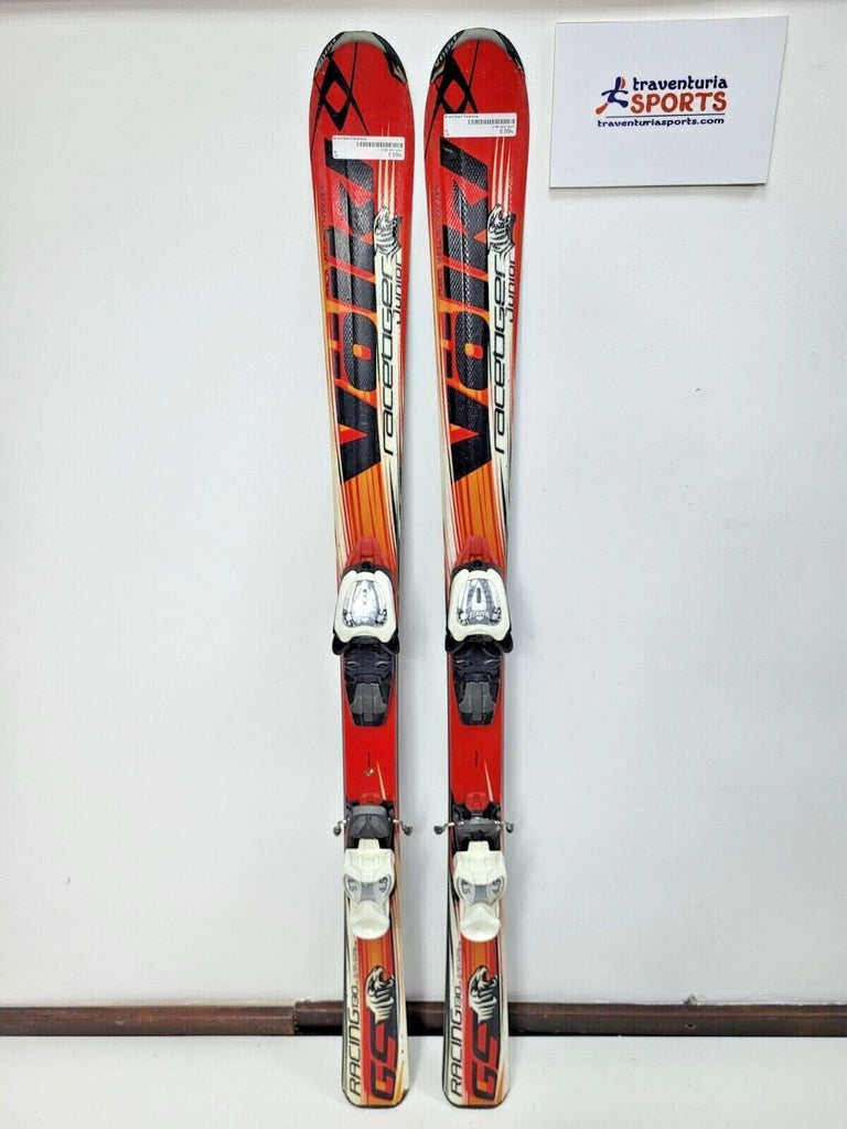 Völkl Racetiger GS R JR 130 cm Ski + Marker 4.5 Bindings Winter Sport Snow Fun