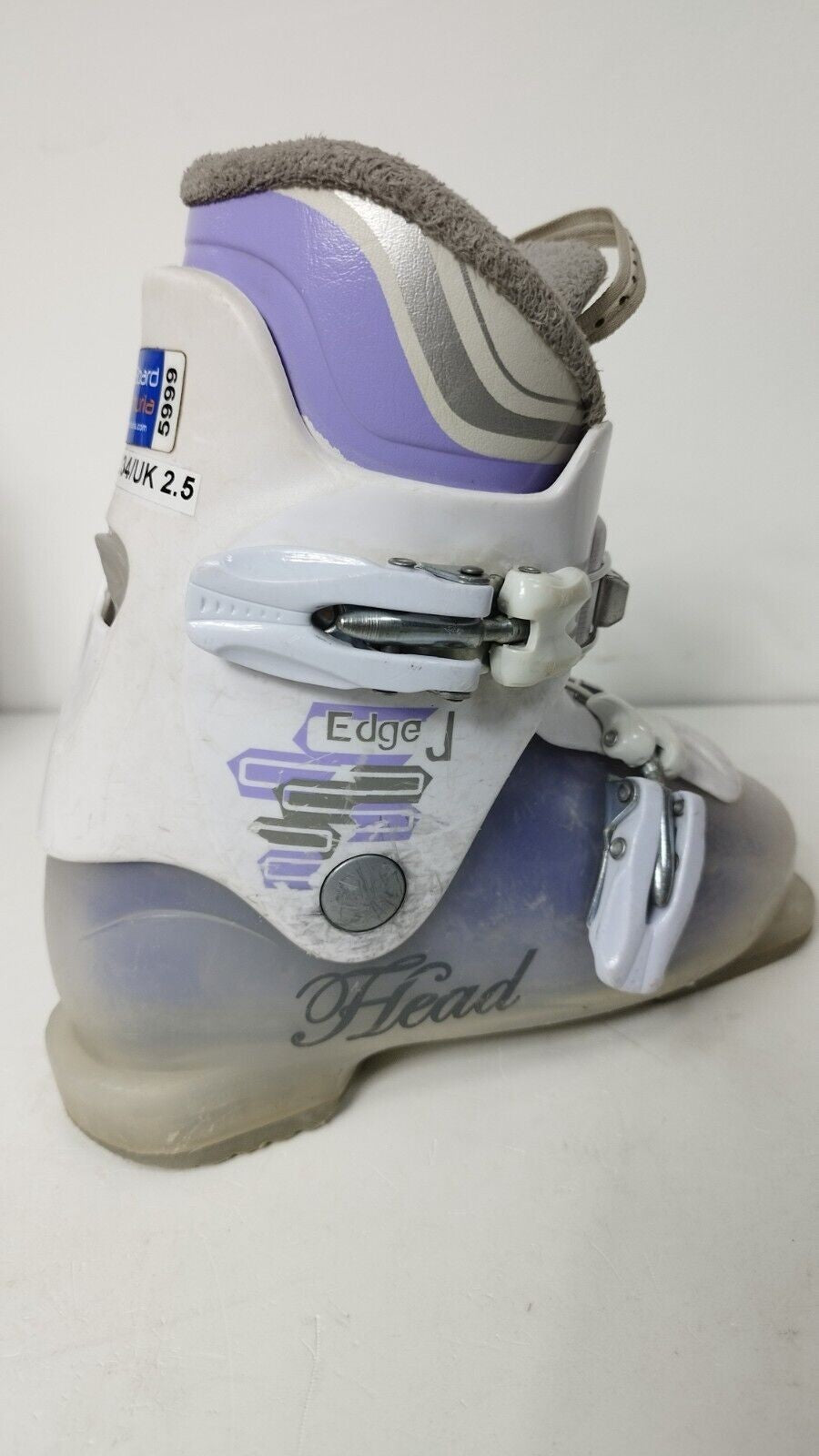 HEAD Edge J2 Ski Boots (EU 32 1/3; UK 1/2; Mondo 205) Sport Winter Snow Fun