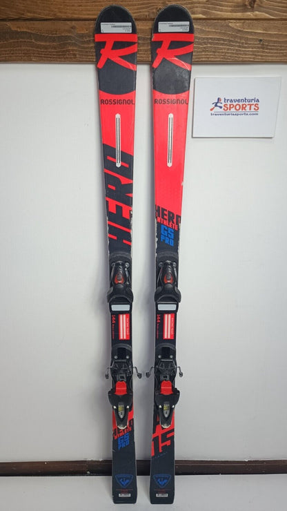 Rossignol Hero FIS GS Pro 144 cm Ski + Look 10 Bindings Winter Fun Snow
