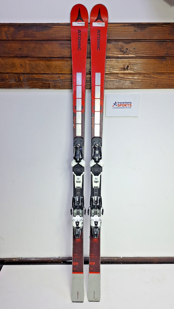 Atomic Redster G9 FIS Revo S 180 cm Ski + Atomic X12 Bindings Winter Fun Sport