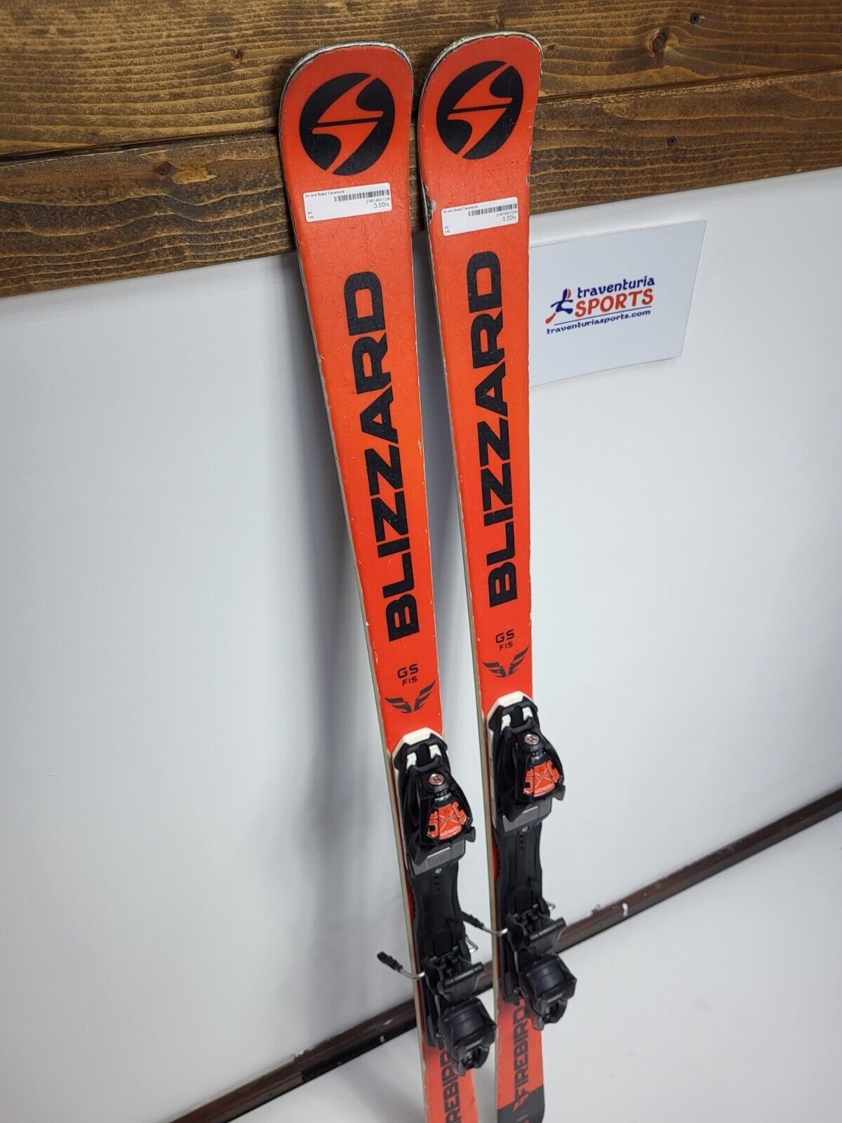 Ski Blizzard Firebird GS FIS 149 cm + fixations Marker 10 Plaisir hivernal