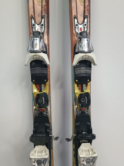 Nordica Fate 170 cm Ski + Marker 10 Bindings Winter Snow Sport Outdoor