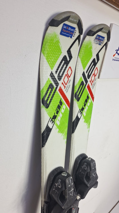Elan Exar Pro 100 cm  Ski + Elan ESP 4.5 Bindings Adventure Winter Sport Snow