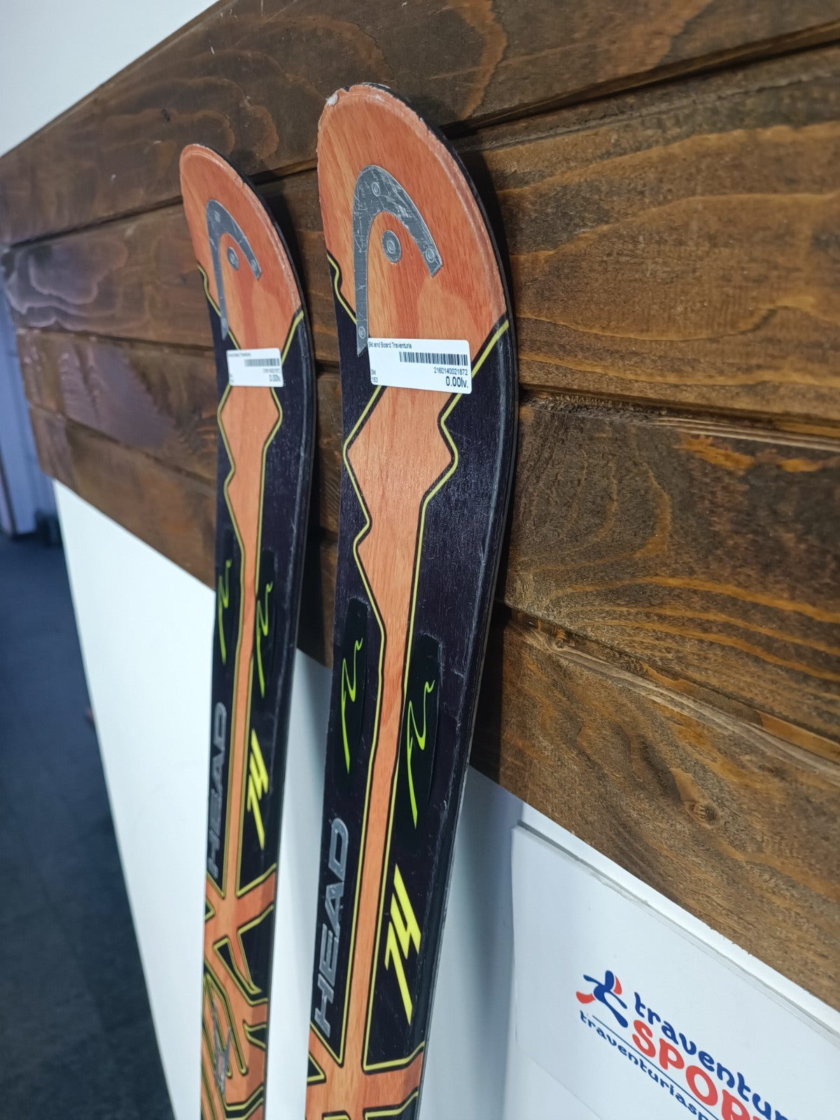 2016 HEAD I.Peak 74 FLR 163 cm Ski + Tyrolia 11  Bindings Winter Sport Snow