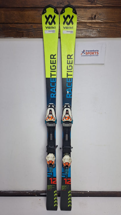 Volkl Racetiger WC SL 150cm Ski + Marker 12 Bindings Fun Snow Winter Sport Piste
