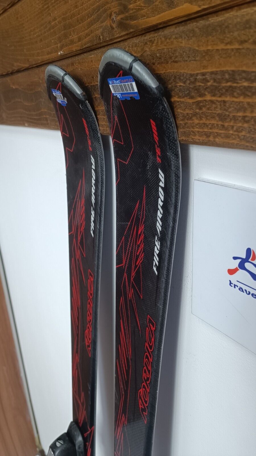 Nordica Fire Arrow TM 140 cm Ski + Elan ESP 7.5 Bindings Winter Adventure Winter