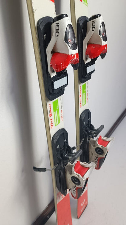 Rossignol Hero FIS SL Pro 146 cm Ski + Look 10 Bindings Winter Fun Snow