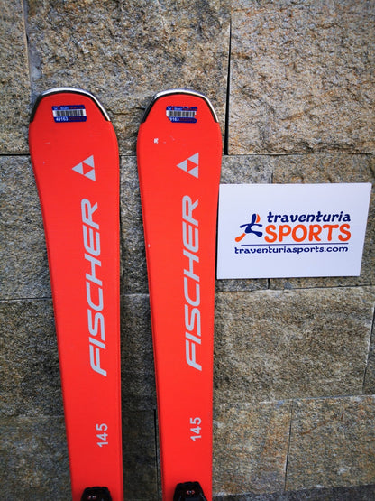 Fischer RC One X 145cm  Ski + Fischer RS 9 Bindings Adventure Winter Sport