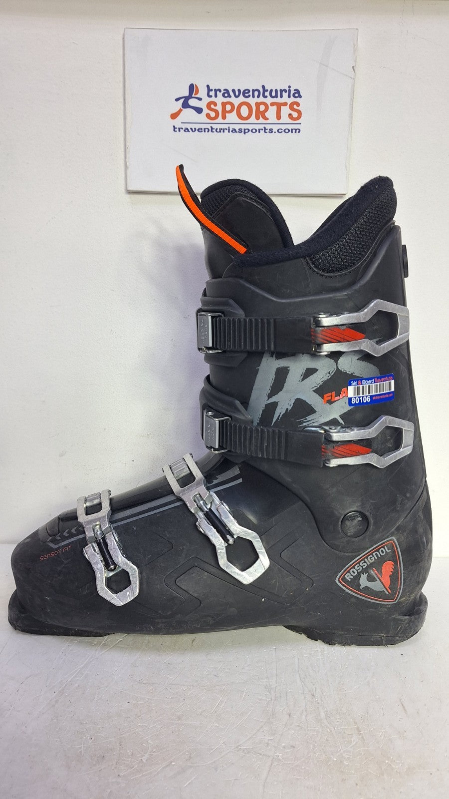 Chaussures de ski Rossignol Flash RTL (EU 43 1/2; UK 9 1/4; Mondo 280) Plaisirs d'hiver Neige